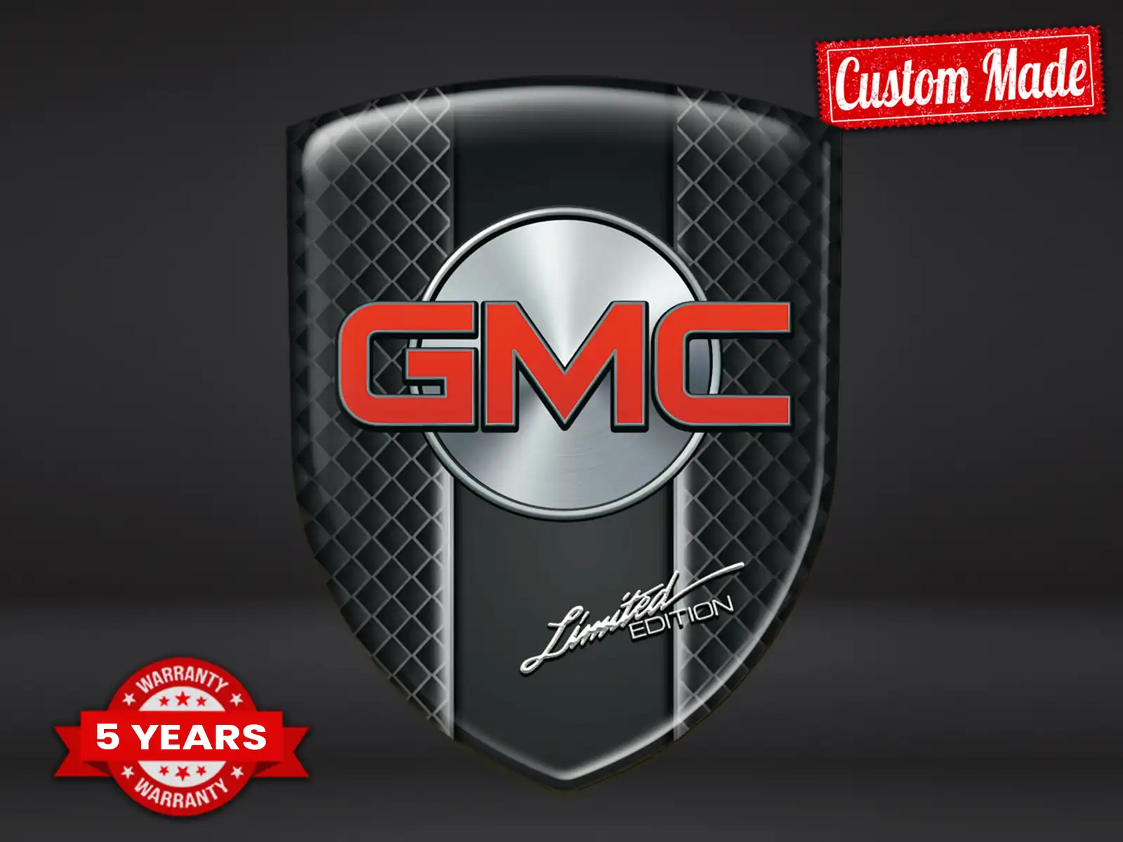 GMC Adesivi Logo Auto Max Durevoli Chic Max Design